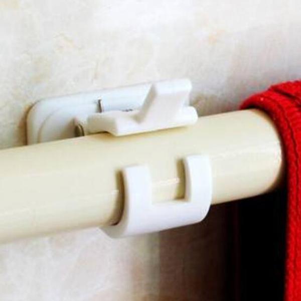 Self Adhesive Hooks Rod Bracket Pole