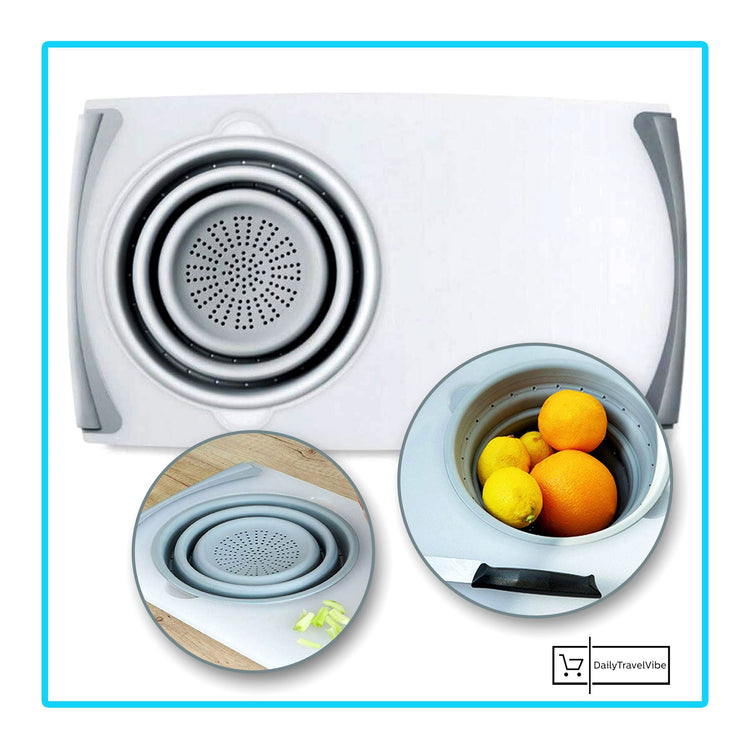 3 in 1 Multi-Functional Chopping Board