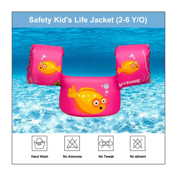 Safety Kid's Life Jacket (2-6 Y/O)