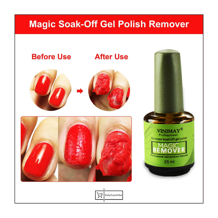 Magic Soak-Off Gel Polish Remover