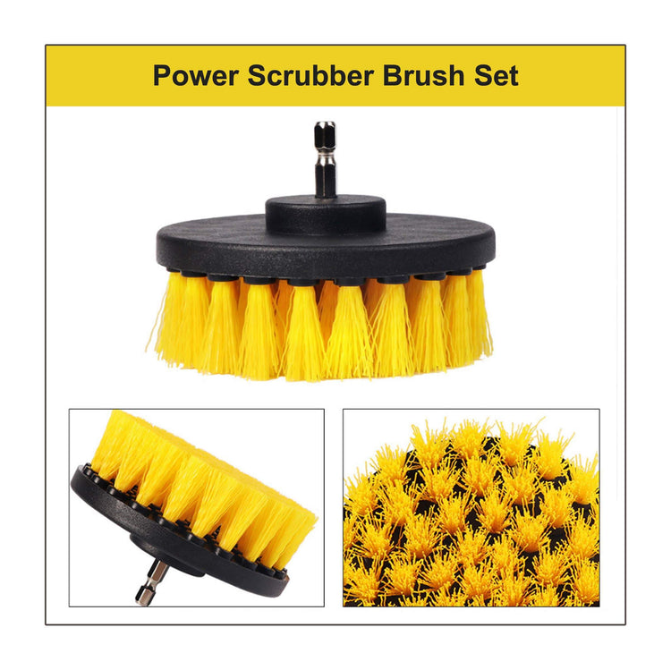 Power Scrubber Brush Set