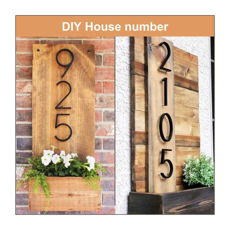 DIY House number