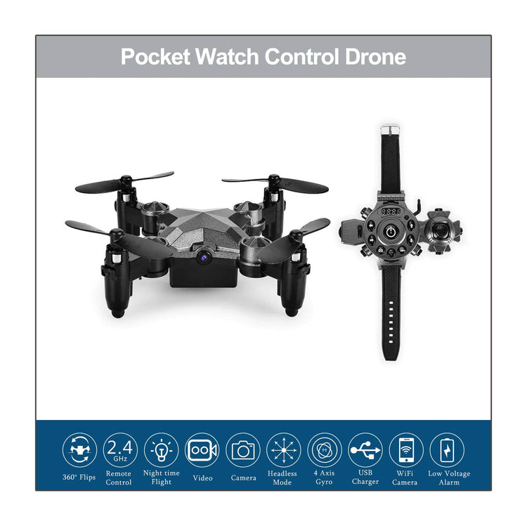 Pocket Watch Control Drone