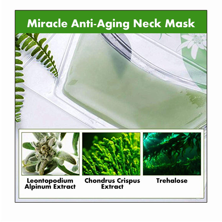 Miracle Anti-Aging Neck Mask (5 Pcs/Set) - Bonus 30% Off