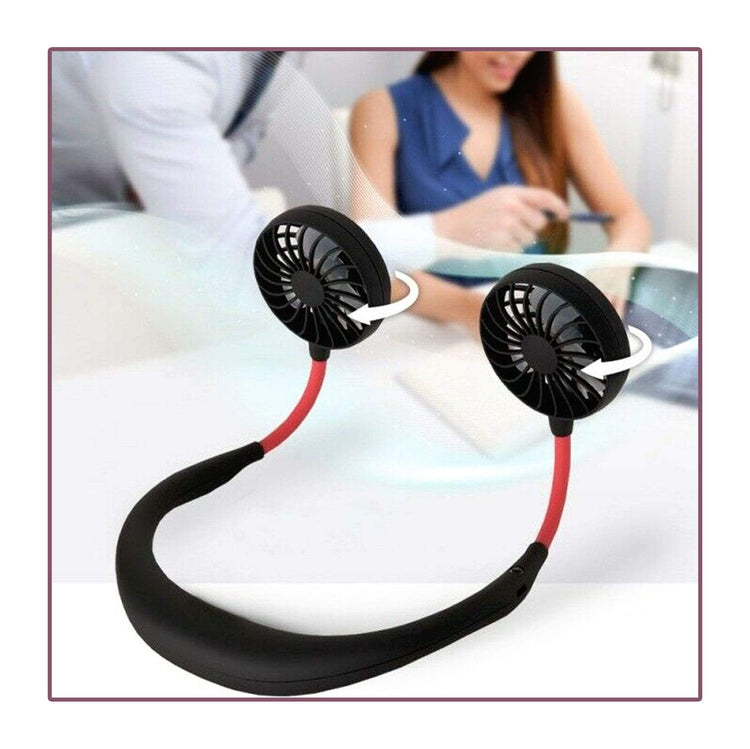 Portable Neckband Fan