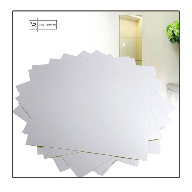 Modern 3D Self Adhesive Mirror (16 pcs/set)