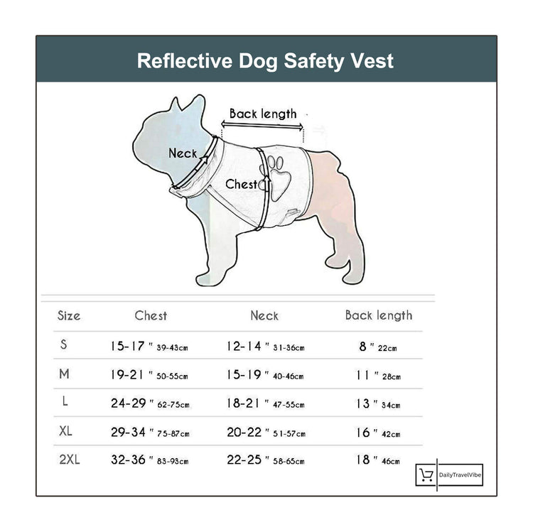 Reflective Dog Safety Vest