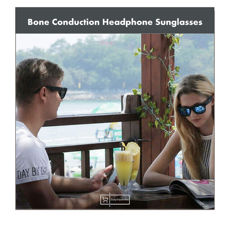 Bone Conduction Headphone Sunglasses