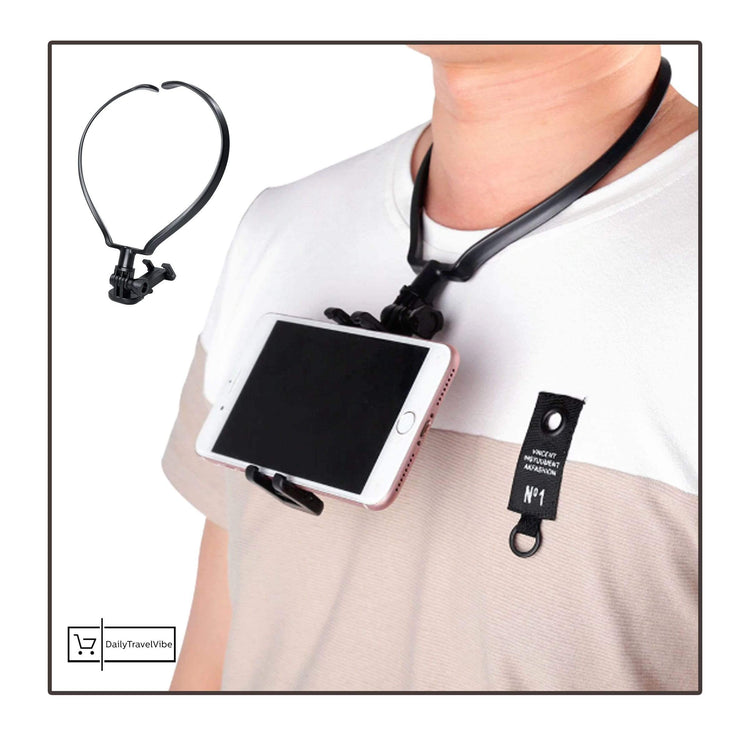 Wearable Neck Smartphone Holder