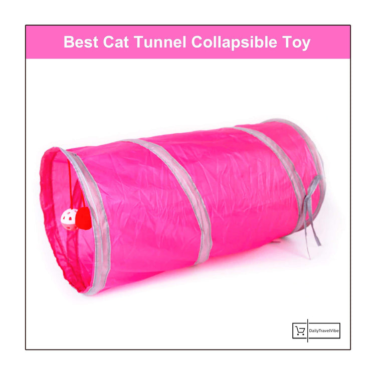 Best Cat Tunnel Collapsible Toy