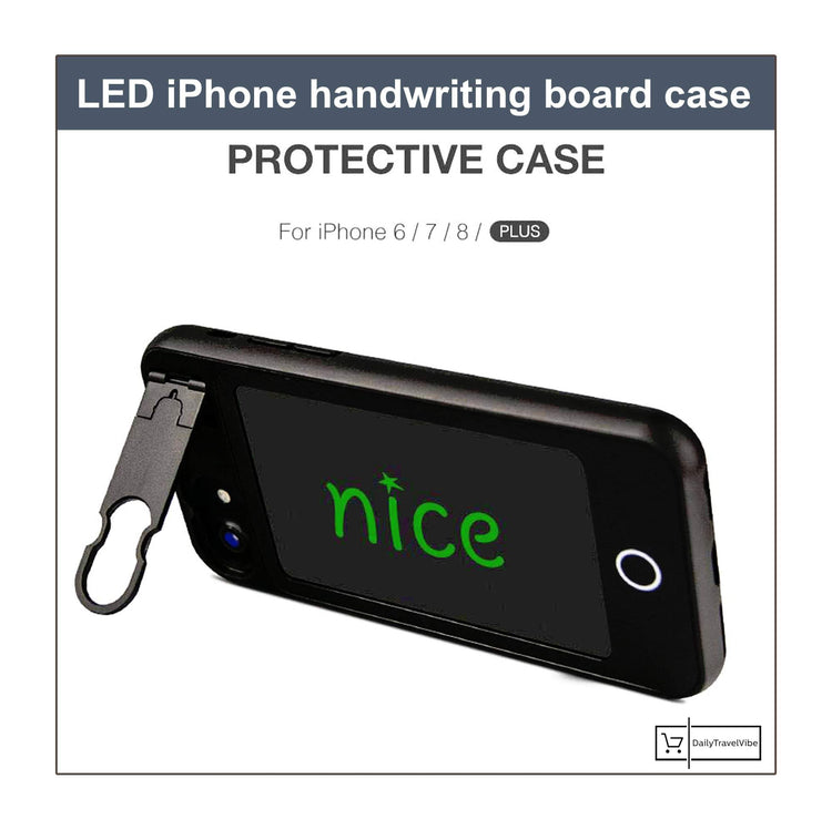 LED iPhone Handwriting Board Case