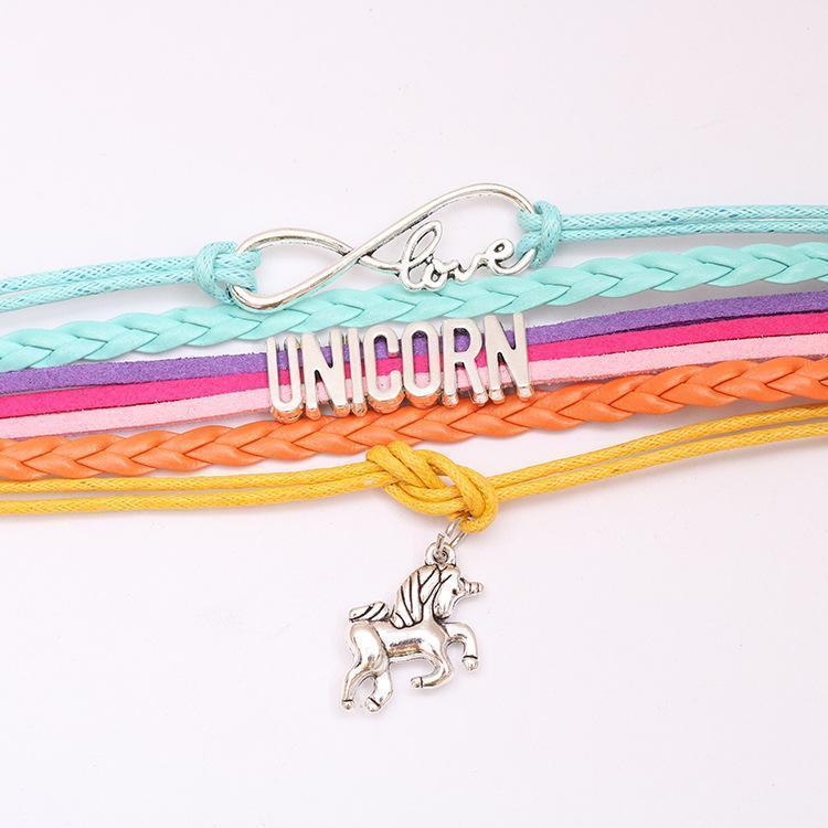 Unicorn Love Rainbow Bracelet