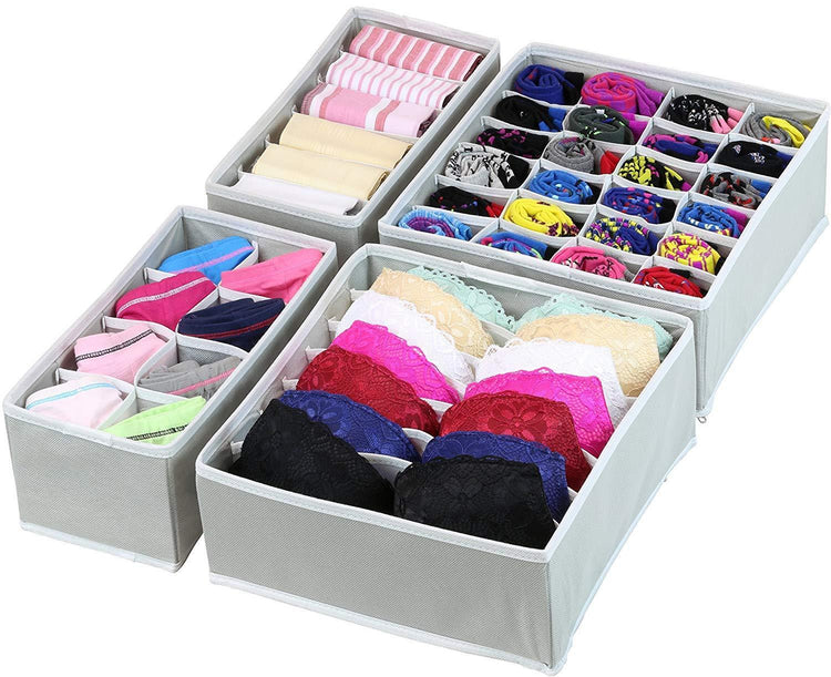 Foldable Closet Underwear Organizer (4 PCS)