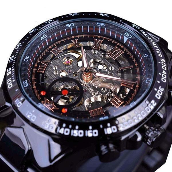 Men’s Skeleton Automatic Mechanical Watch