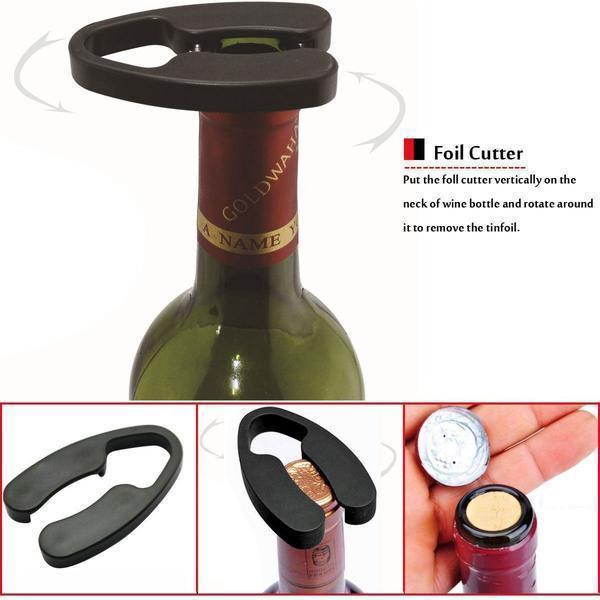 Air Pressure Red Wine Bottle Opener (1 Set)