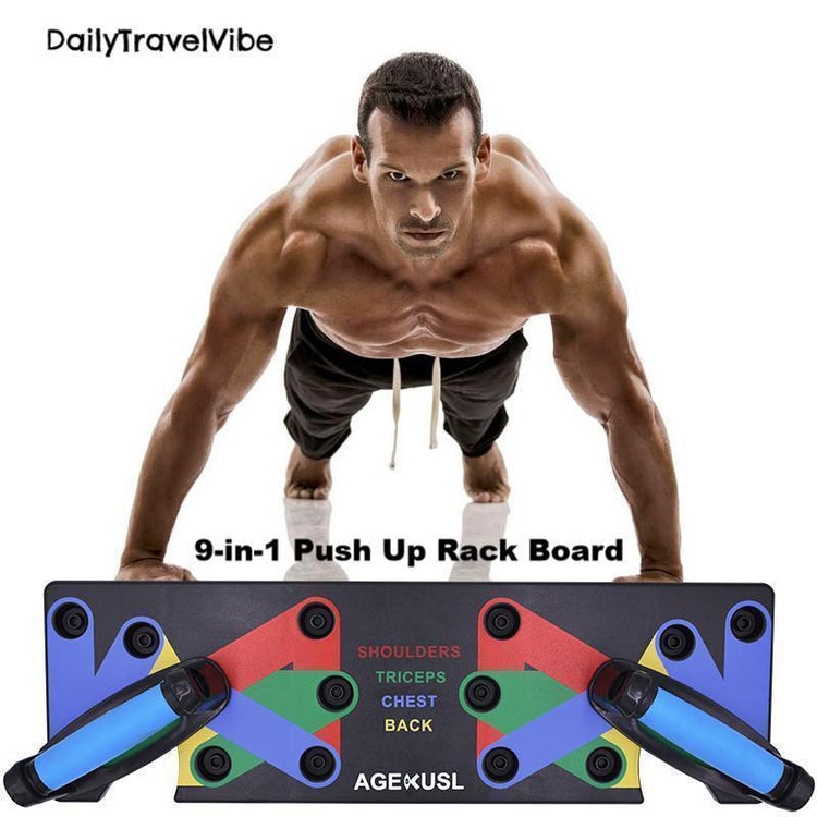 9-in-1 Push Up Rack Board