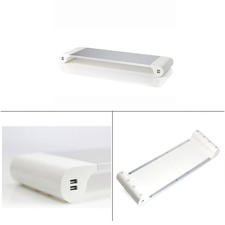 Aluminum Macbook Stand w USB Port
