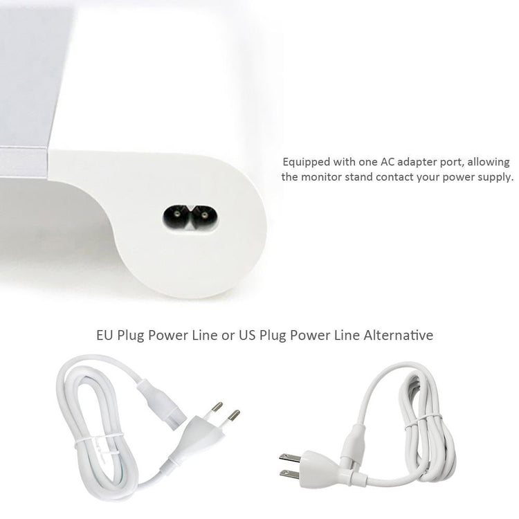 Aluminum Macbook Stand w USB Port