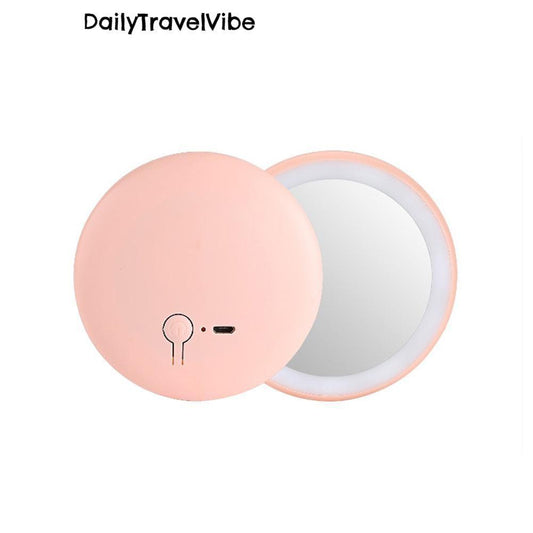 Pocket LED Makeup Mirror