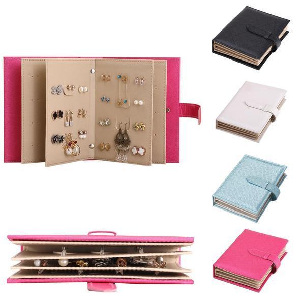 Portable Earrings Organizer Book