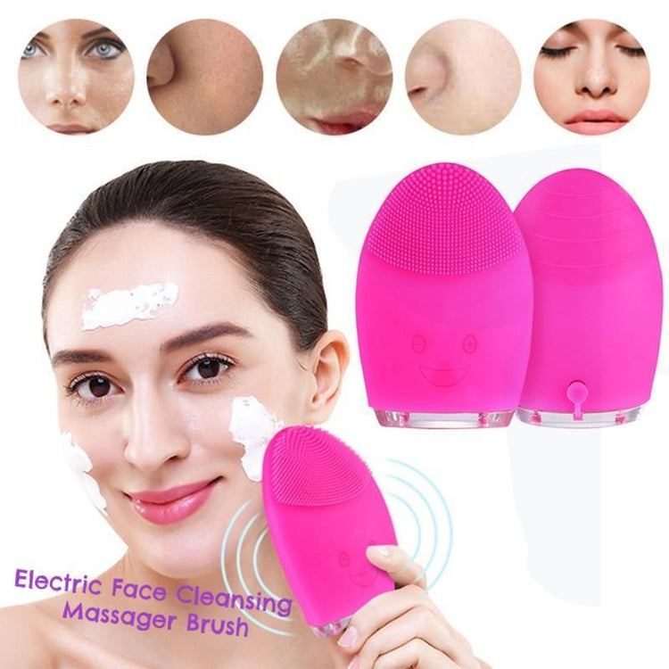 Electric Face Cleansing Massager Brush