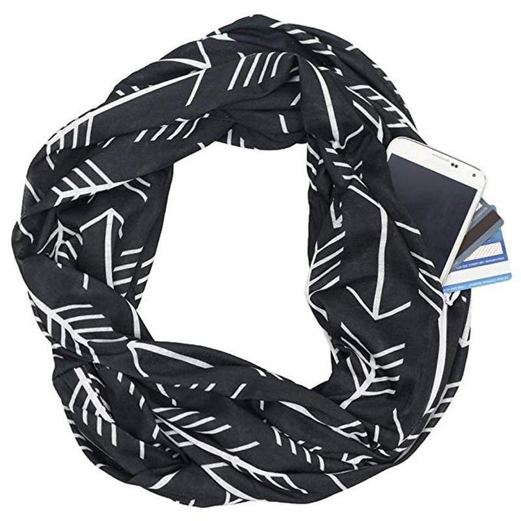 Anti-Theft Infinity Pokcet Scarf