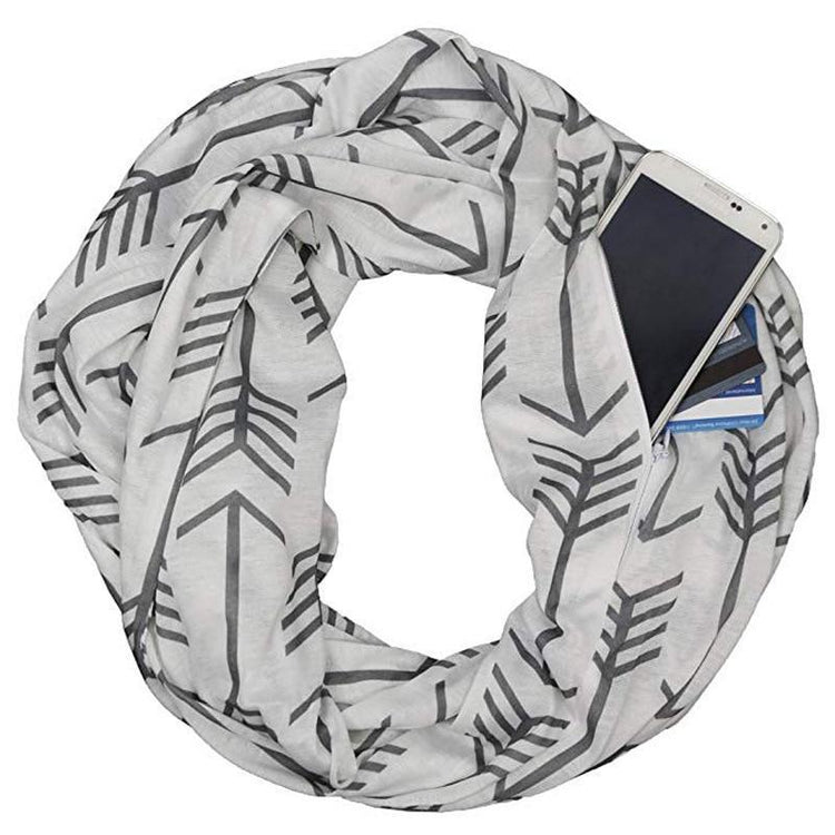 Anti-Theft Infinity Pokcet Scarf