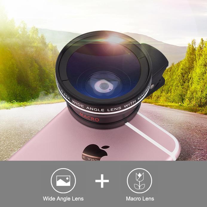 2 in 1 Universal Mobile Phone Lens