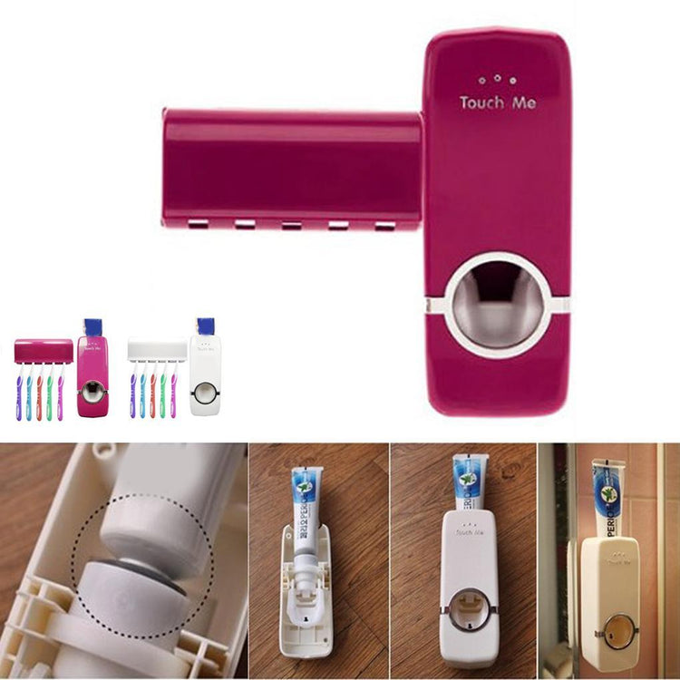 Automatic Toothpaste Dispenser Holder Set