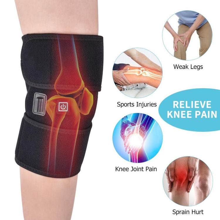 Electric Heated Knee Brace For Pain Relief