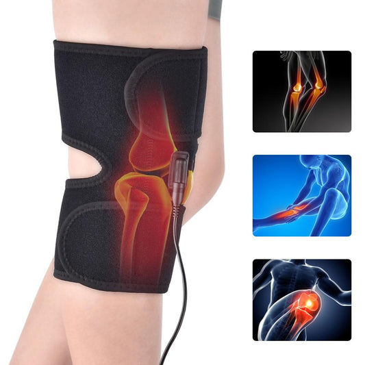 Electric Heated Knee Brace For Pain Relief