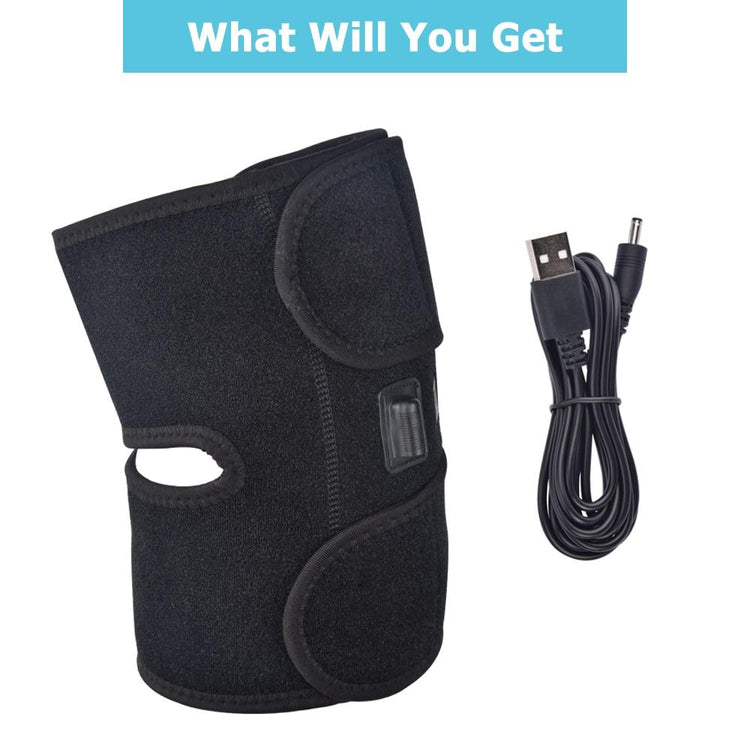 Electric Heated Knee Brace For Pain Relief