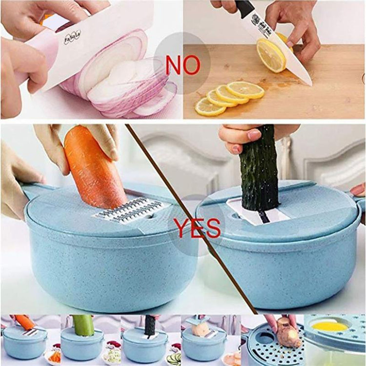 Multi Purpose 8 in 1 Vegetable Slicer