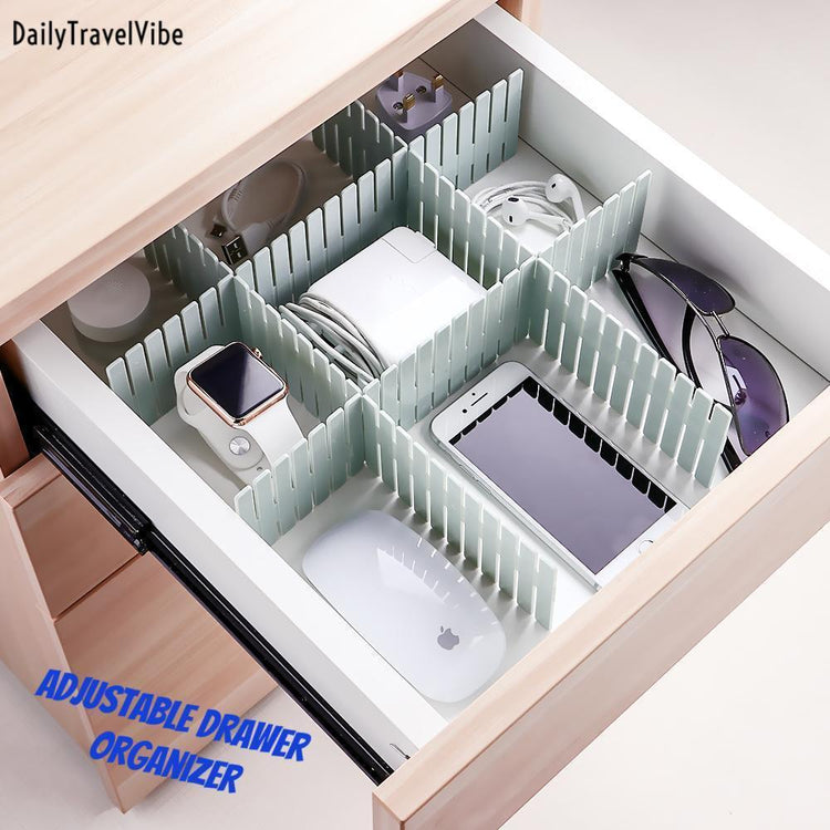 Adjustable Drawer Organizer (Set Of 4)