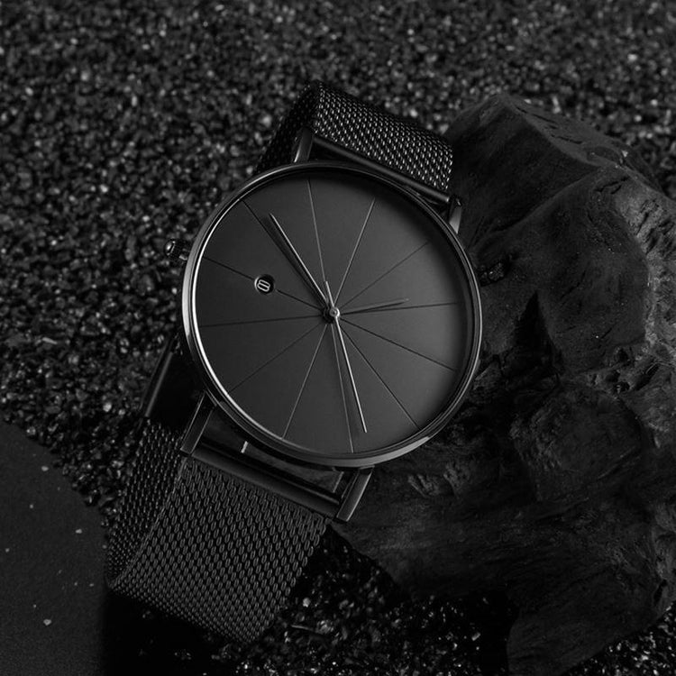 Waterproof Mesh Strap Analog Watch