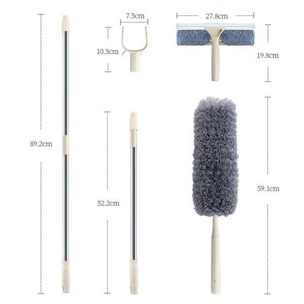 Multi-function Telescopic Duster (1 Set)