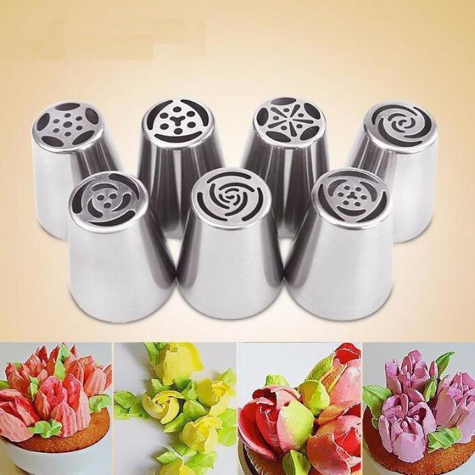 Cake Decorating Nozzles(7 Pcs)