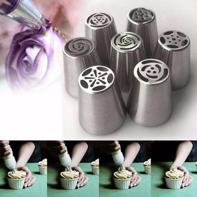 Cake Decorating Nozzles(7 Pcs)