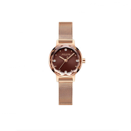 Women's Fashionable Waterproof Steel Strip Quartz Watch