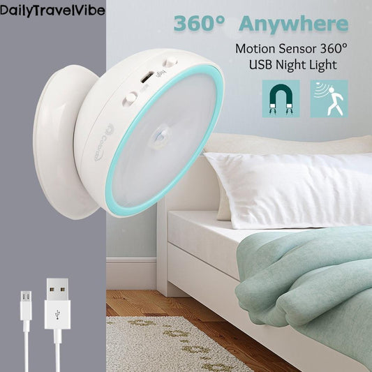 Motion Sensor 360° USB Night Light