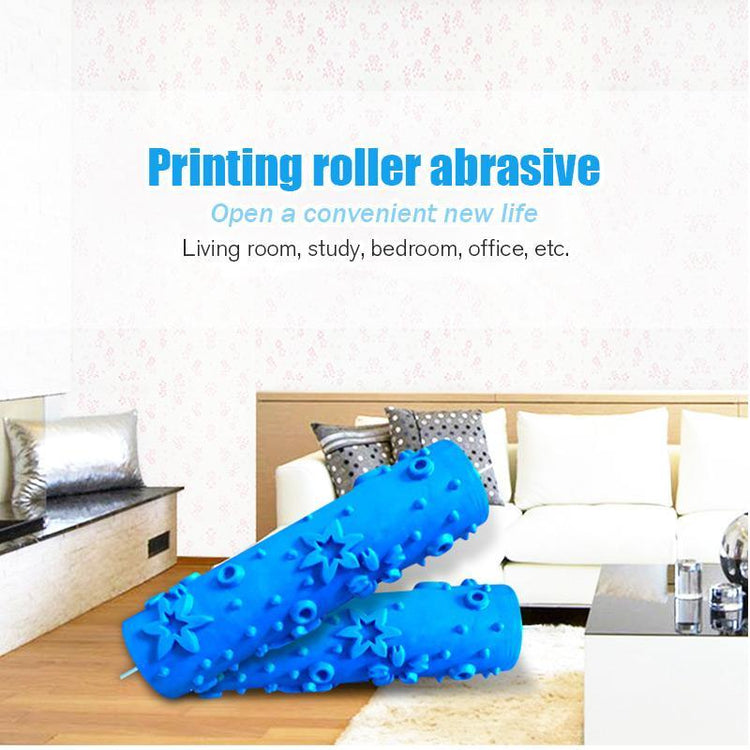 5" Rubber Printing Pattern Roller