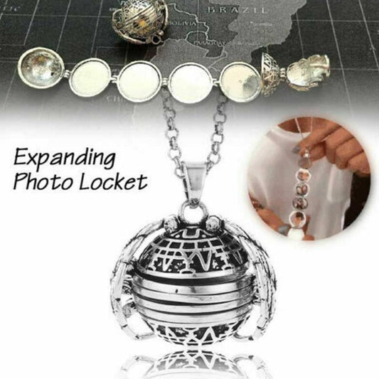 Expanding Photo Locket Necklace