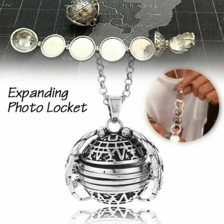 Expanding Photo Locket Necklace