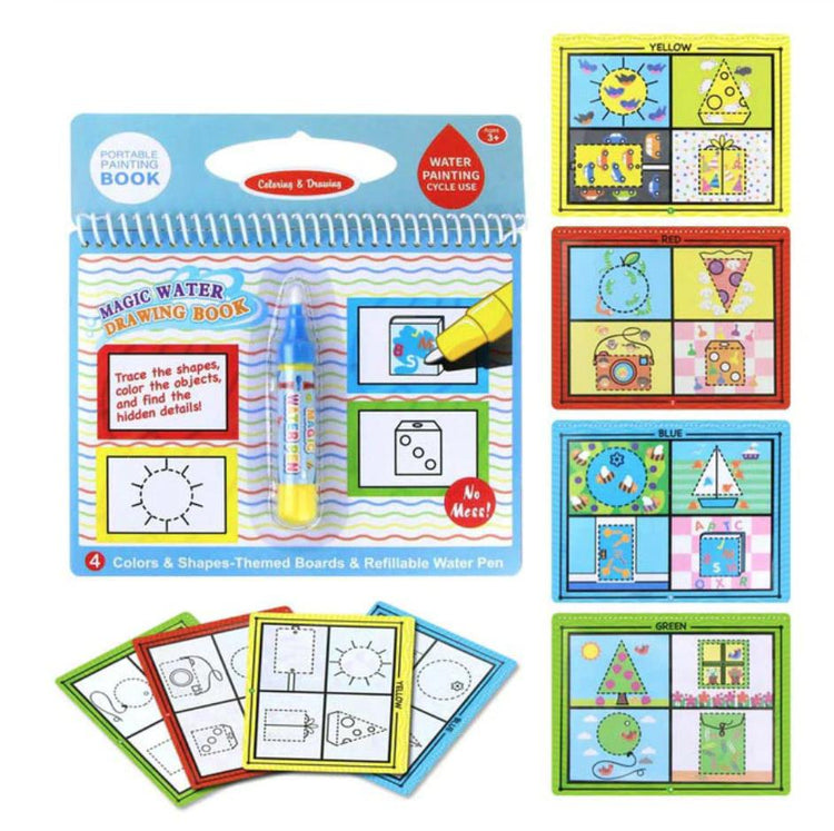 Magic Water Drawing Book