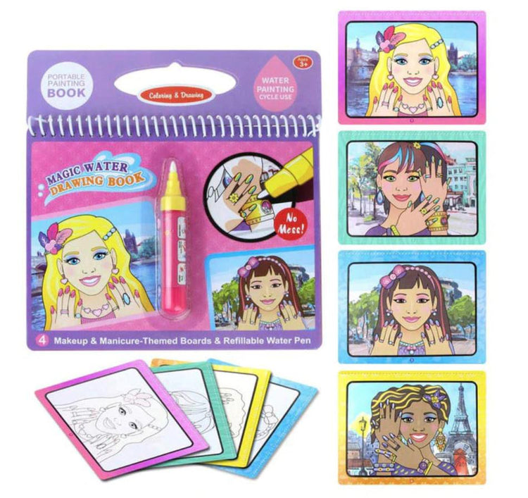 Magic Water Drawing Book
