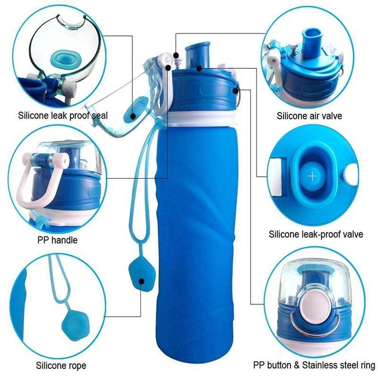 750ml Outdoors Collapsible Water Bottle