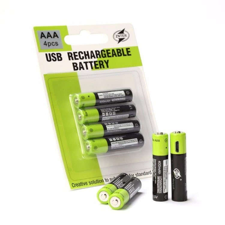 Rechargeable USB Battery 400mAh