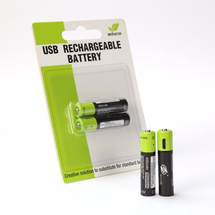 Rechargeable USB Battery 400mAh