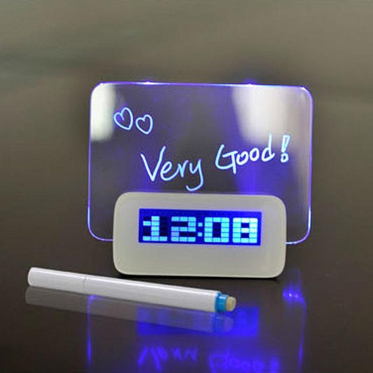 Digital Alarm Clock with Message Board