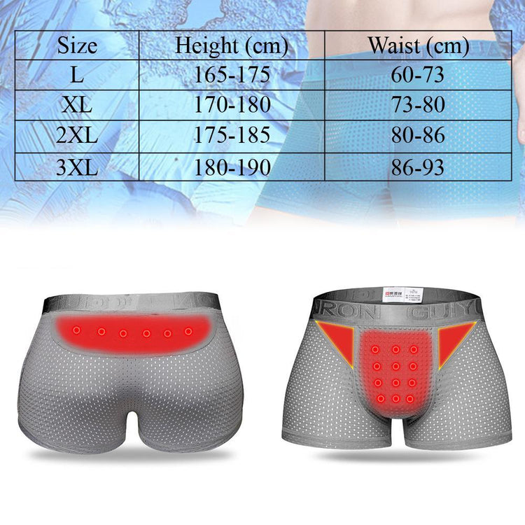 Magnetic Therapy Breathable Boxers